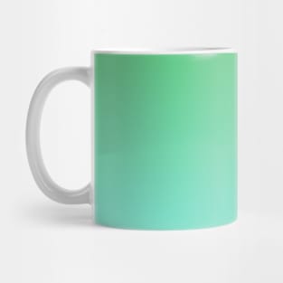 Green blue gradient Mug